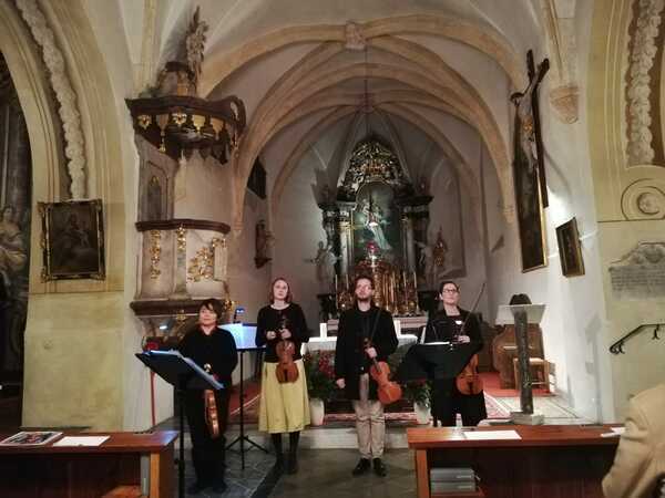 Barockkonzert in der Kirche von Peggau