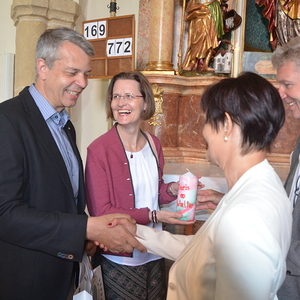 Fest der Ehejubilare: Vereint seid ihr geboren, und vereint sollt ihr bleiben immerdar.