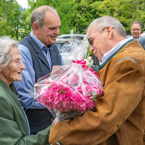 Frau Johanna Glettler feierte 100 Jahre / Johannes Pötscher Frau Johanna Glettler feierte 100 Jahre