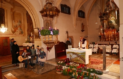 Adventkranz- Weihe in Peggau