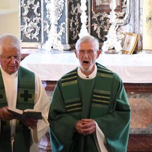 Vor 60 Jahren feierte Pater Koloman OSB seine Primiz in der Pfarrkirche Deutschfeistritz.