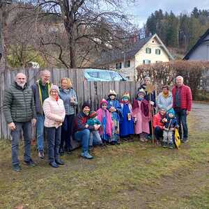 Sternsinger-Aktion 2023 / Familie Fink Sternsinger-Aktion 2023