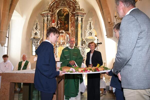 Vor 60 Jahren feierte Pater Koloman OSB seine Primiz in der Pfarrkirche Deutschfeistritz.