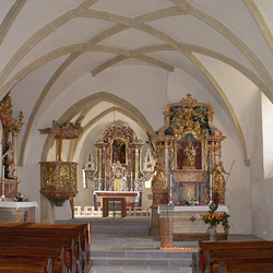 Innenansicht Parrkirche Deutschfeistritz