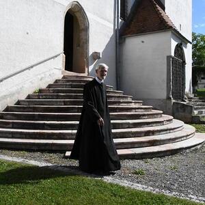 Vor 60 Jahren feierte Pater Koloman OSB seine Primiz in der Pfarrkirche Deutschfeistritz.