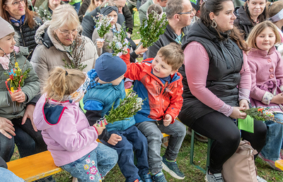 Palmsonntag 2024 auf dem Kirchberg in Deutschfeistritz