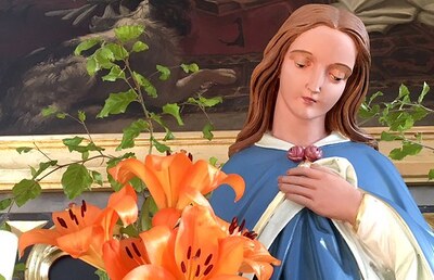 Maibeten  bei Kapellen und Bildstöcken in unserer Pfarre