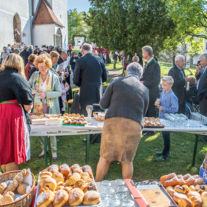 Erntedankfest auf dem Kirchberg von Deutschfeistritz