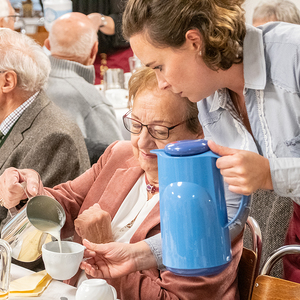 Seniorenpfarrkaffee am Martini Samstag / Johannes Pötscher Seniorenpfarrkaffee am Martini Samstag
