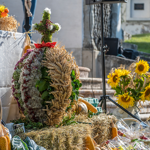 Erntedankfest auf dem Kirchberg von Deutschfeistritz