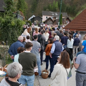 Segnung der Osterspeisen in Hinterberg, Peggau