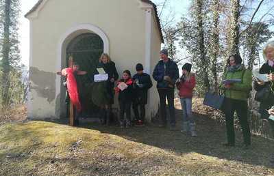 Familienkreuzweg auf den Kirchberg