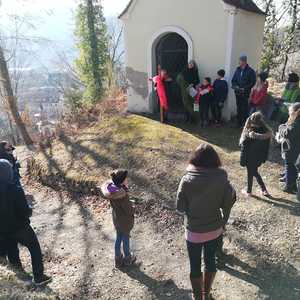 Familienkreuzweg auf den Kirchberg