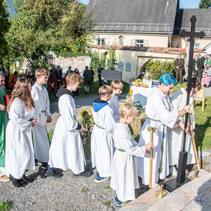 Erntedankfest auf dem Kirchberg von Deutschfeistritz