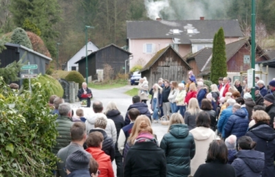 Segnung der Osterspeisen / 'Fleischweihe' in Hinterberg 2023