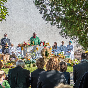 Erntedankfest auf dem Kirchberg von Deutschfeistritz