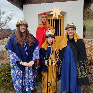 Die Sternsinger waren unterwegs!