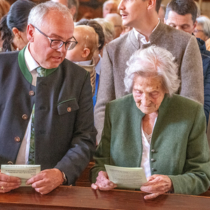 Frau Johanna Glettler feierte 100 Jahre / Johannes Pötscher Frau Johanna Glettler feierte 100 Jahre