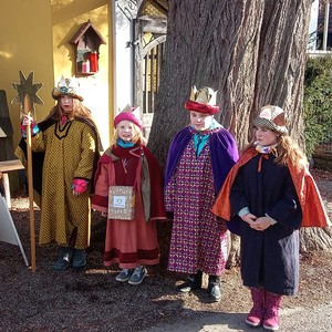 Die Sternsinger waren unterwegs!