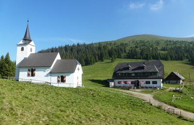 Maria Schnee Kirche und Gasthaus