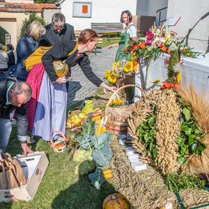 Erntedankfest auf dem Kirchberg von Deutschfeistritz