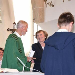 Vor 60 Jahren feierte Pater Koloman OSB seine Primiz in der Pfarrkirche Deutschfeistritz.