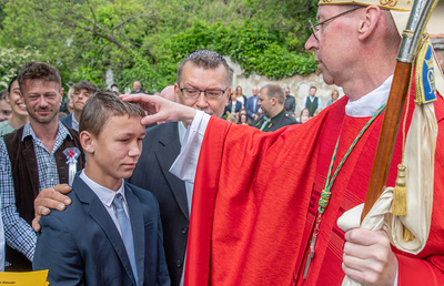 Firmung unter dem Motto: 'Gott und Sport'