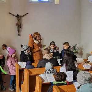 Gottesdienst mit Erstkommunionkindern und deren Familien