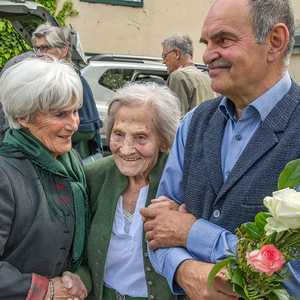 Frau Johanna Glettler feierte 100 Jahre / Johannes Pötscher Frau Johanna Glettler feierte 100 Jahre