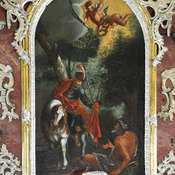 Hochaltarbild vom Heiligen Martin
