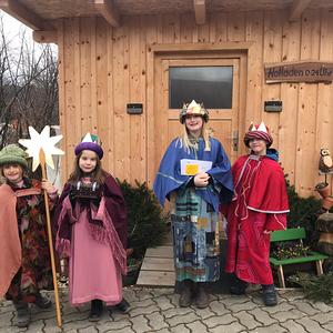 Die Sternsinger waren unterwegs!