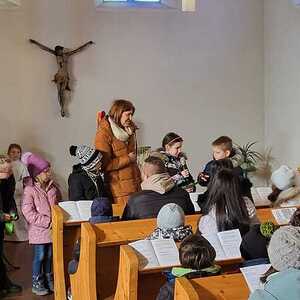 Gottesdienst mit Erstkommunionkindern und deren Familien