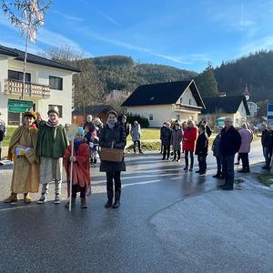 Die Sternsinger waren unterwegs!