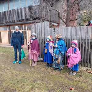 Sternsinger-Aktion 2023 / Familie Fink Sternsinger-Aktion 2023