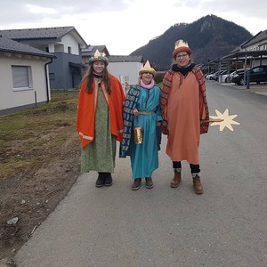 Die Sternsinger waren unterwegs!